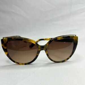 Balmain Tortoiseshell Cat Eye Sunglasses Made in France EUC